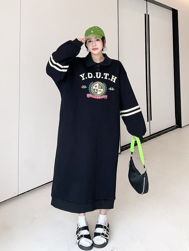 おすすめ 2色 プラスベルベット 長袖 ニット セーター E-10245