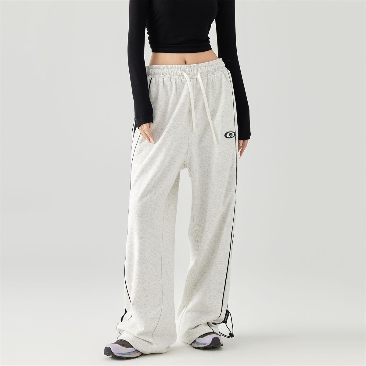 超人気商品 カジュアル 上下セット  ペアコーデ スポーツウェア 3色展開 ジャージ E-12630