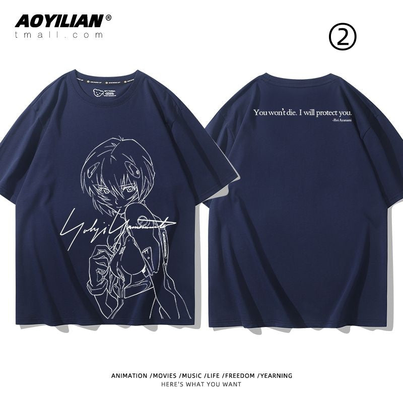 売り切れ必至　着回し力抜群　おすすめ プリントロゴ 半袖 Tシャツ-A2531