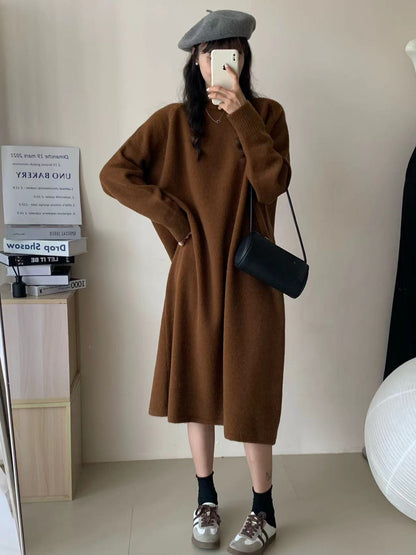 激安セール プラスベルベット ファッション 5色 長袖 ニット セーター E-10382