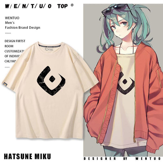 好感度UP  売れ筋   おすすめ プリントロゴ 半袖 Tシャツ-A2504