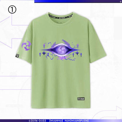 着回し力抜群　おすすめ プリントロゴ 半袖 Tシャツ-A2440