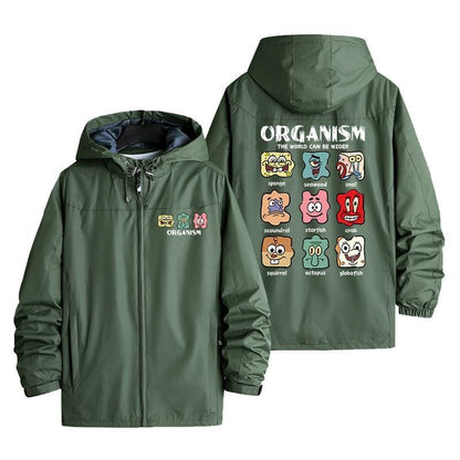 【人気商品再入荷】おすすめ 防寒  撥水加工 バックビッグロゴ 男女兼用 6色展開 マウンテンパーカー E-12732