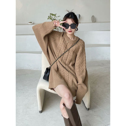 超人気 大人可愛い おしゃれ度高め 着心地良い カジュアル 4色選択 セーターE-12351