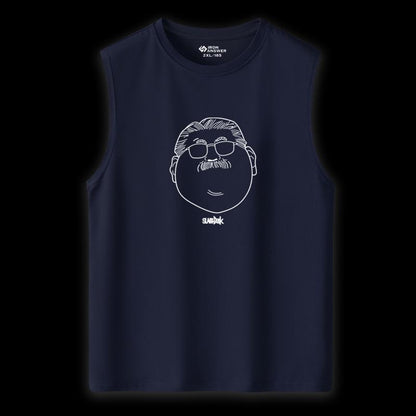売れ筋　美人度アップ 　おすすめ プリントロゴ 袖なし Tシャツ-A2664