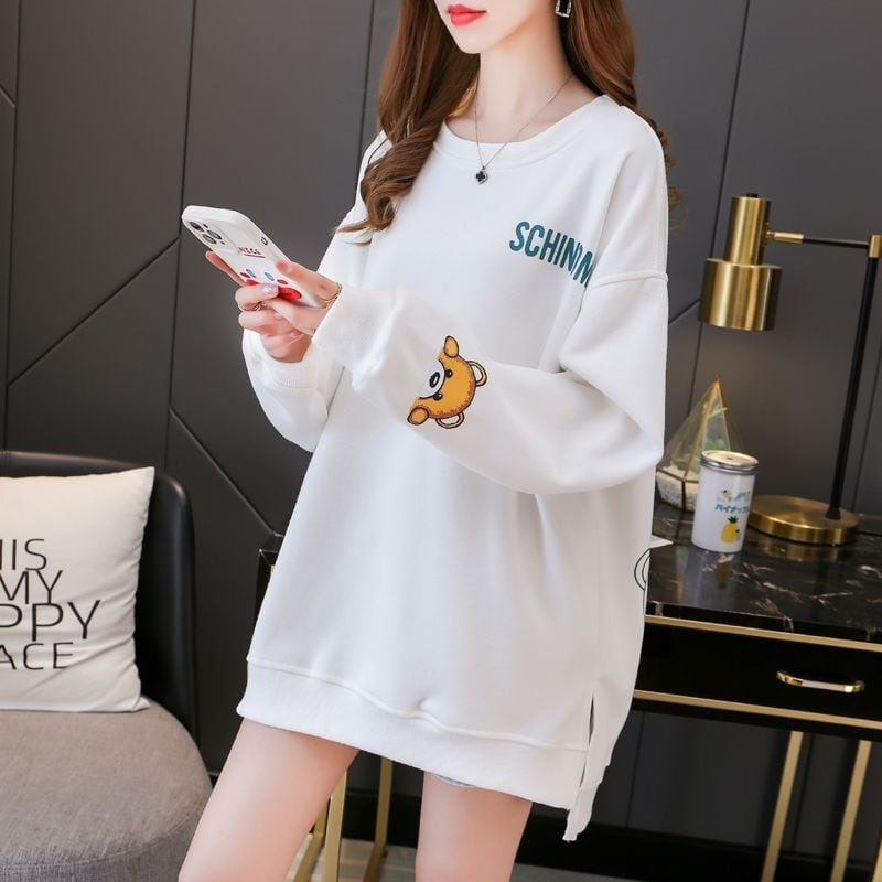 絶対流行 キュート カジュアル 上質 スウェットE-6818