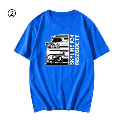 超人気　ファッション プリントロゴ 半袖 Tシャツ-A2426