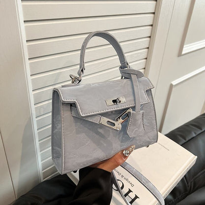 韓国風ファッション 気質アップ おしゃれ度高め エレガント 5色選択可 ショルダーバッグ メッセンジャーバッグE-9896