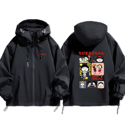 今季マストバイ 防寒  撥水加工 バックビッグロゴ 男女兼用 3色展開 マウンテンパーカー E-12891