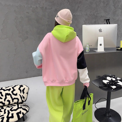 絶対欲しい  アバンギャルド ファッション カジュアル   2色 スウェット E-12212