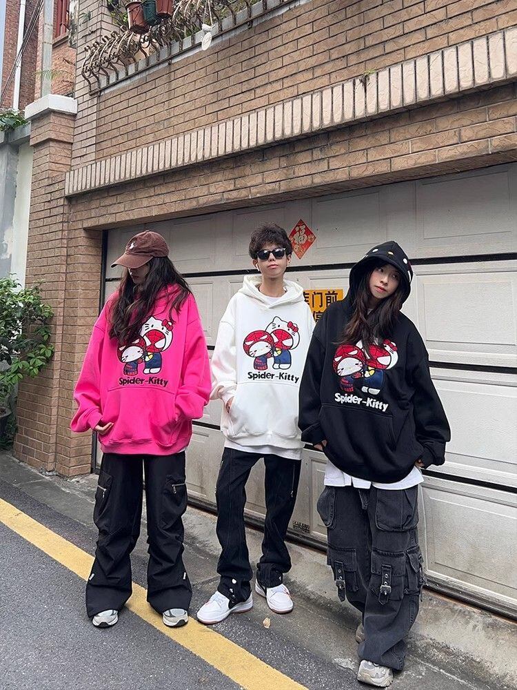 流行新作  デザイン性抜群 お揃い親子パジャマトップス+パンツセット全4色E-4719 個性派 カジュアル 3色 パーカー E-10554