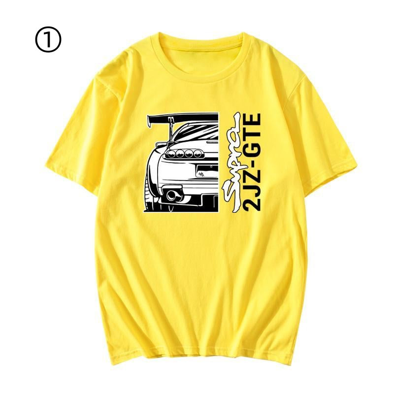 ファッション プリントロゴ 半袖 Tシャツ-A2403