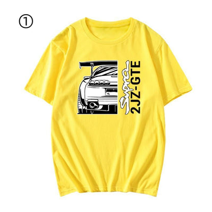 ファッション プリントロゴ 半袖 Tシャツ-A2403