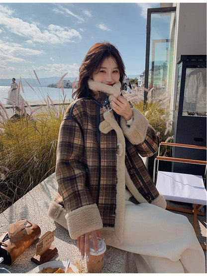 好感度UP 優しい雰囲気 海外トレンド上質 ファッション 2色 ダウンジャケット E-12317