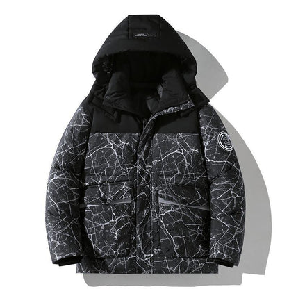 話題沸騰中 防寒 ファッション 暖かい ダウンジャケットE-5895