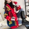 【半額！期間限定！！】好感度UP   ゆったりとした怠惰なセーターコートE-5174