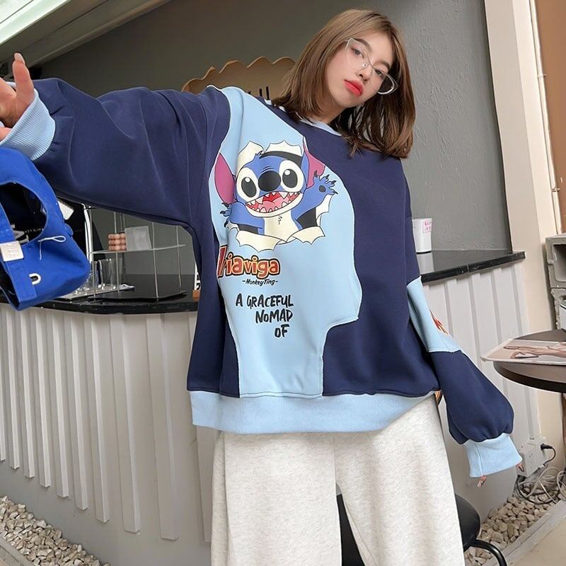 超人気 個性派 大人可愛い スウェットE 5227