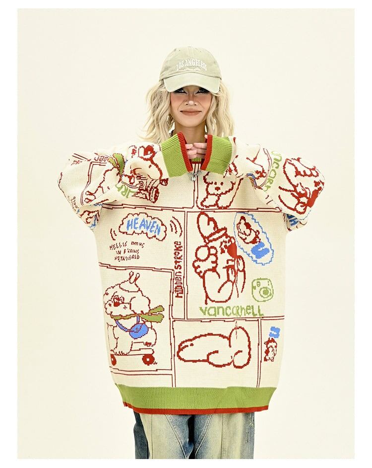 早い者勝ち ラウンドネック 個性派 スウェットE-10119