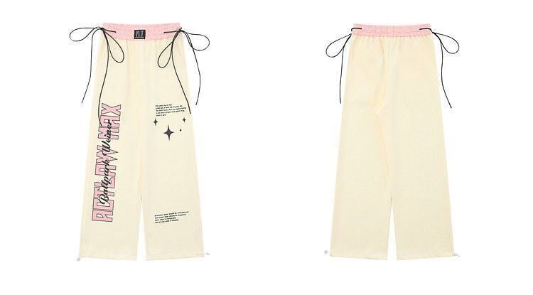 人気上昇中 オシャレ 都市ファッショ デザイン 2色 ジョガーパンツ E-9761