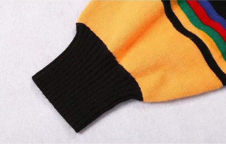 【裏起毛】絶対流行 個性派 海外トレンド セーターE-5717