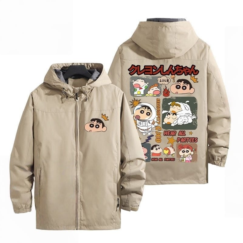 話題沸騰中 秋冬服 防寒  撥水加工 バックビッグロゴ 男女兼用 4色展開 マウンテンパーカー E-12727