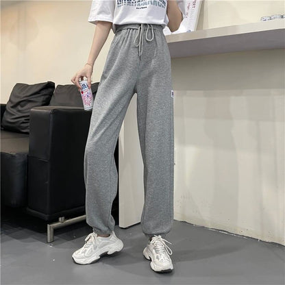 カジュアル 3色選択可 着心地抜群 ハイウエスト パンツ ボトムスE-3799