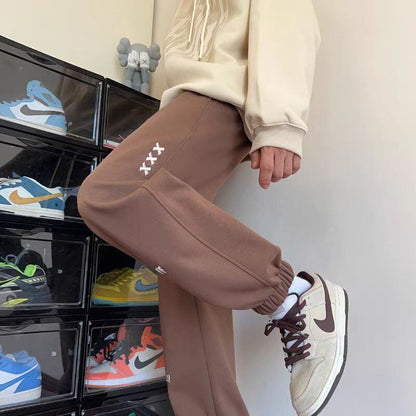 流行新作 肌触り抜群 目を奪われる カジュアル 3色選択 ジョガーパンツ E-9591