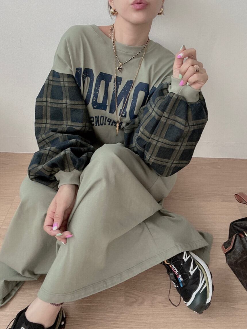 定番シンプル プラスベルベット ファッション 4色 長袖 ニット セーター E-10383