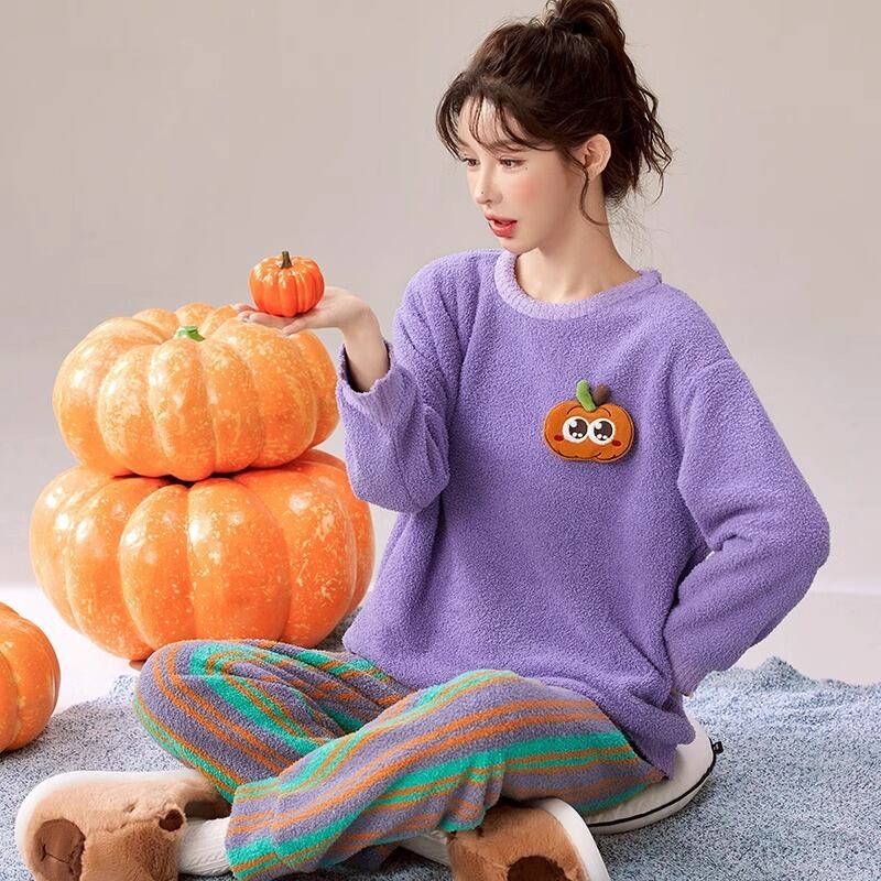 存在感たっぷり   長袖パジャマE-10007