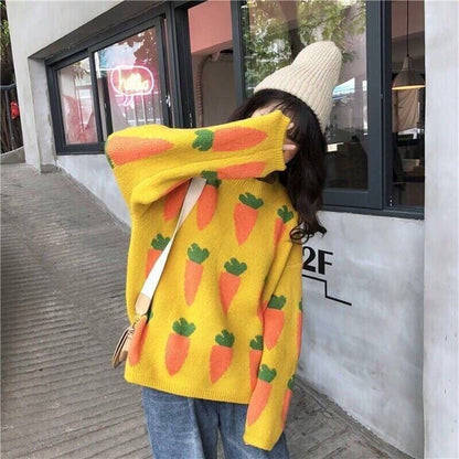 今季も大流行 美人度アップ 高見えデザイン 柔らかくて優しい印象 3色選択 ニットトップスE-10532