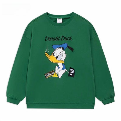 質感のいい   プリントグリーンスウェットE-4184