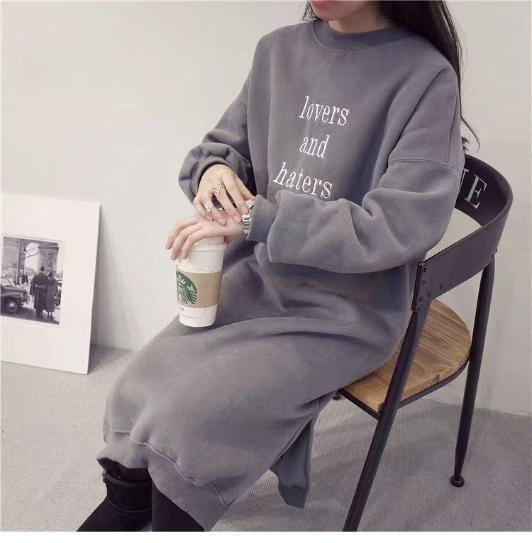 【裏起毛】絶対欲しい ファッション 新作 プラスベルベット 3色 長袖 ニット セーター E-10205