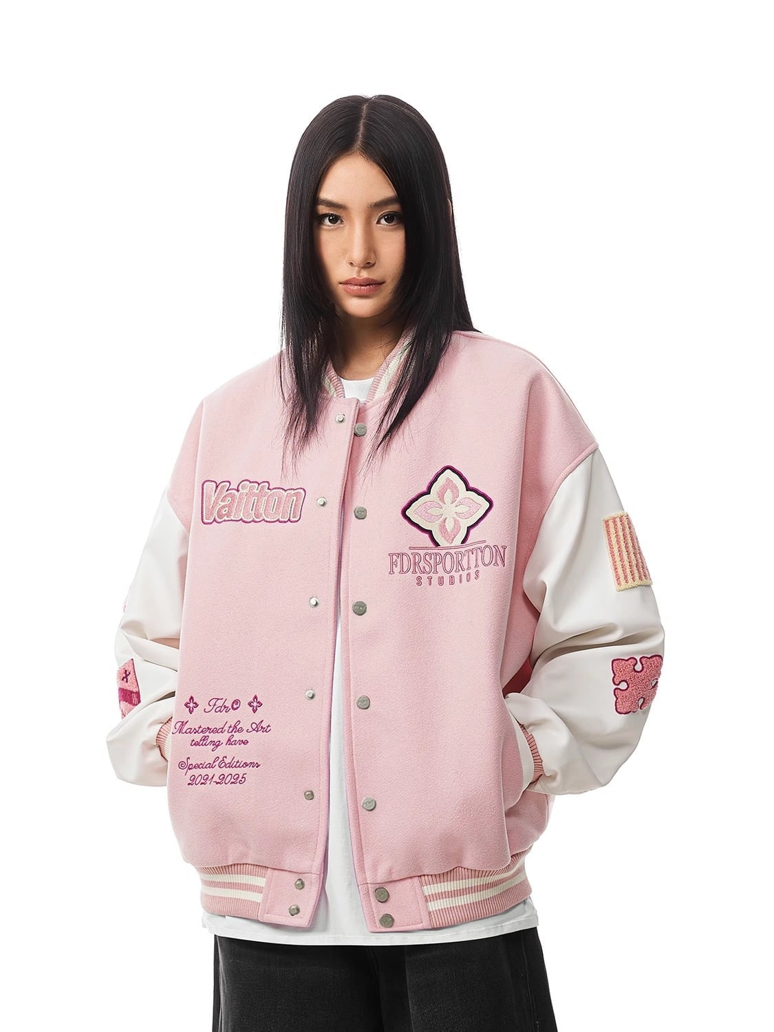 売れ筋 切り替え おすすめ スタジャン二色 ユニセックスコートE-10778