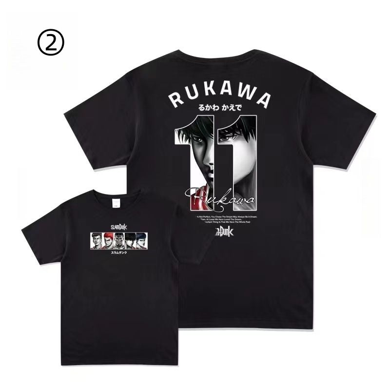 着回し力抜群　おすすめ プリントロゴ 半袖 Tシャツ-A2659
