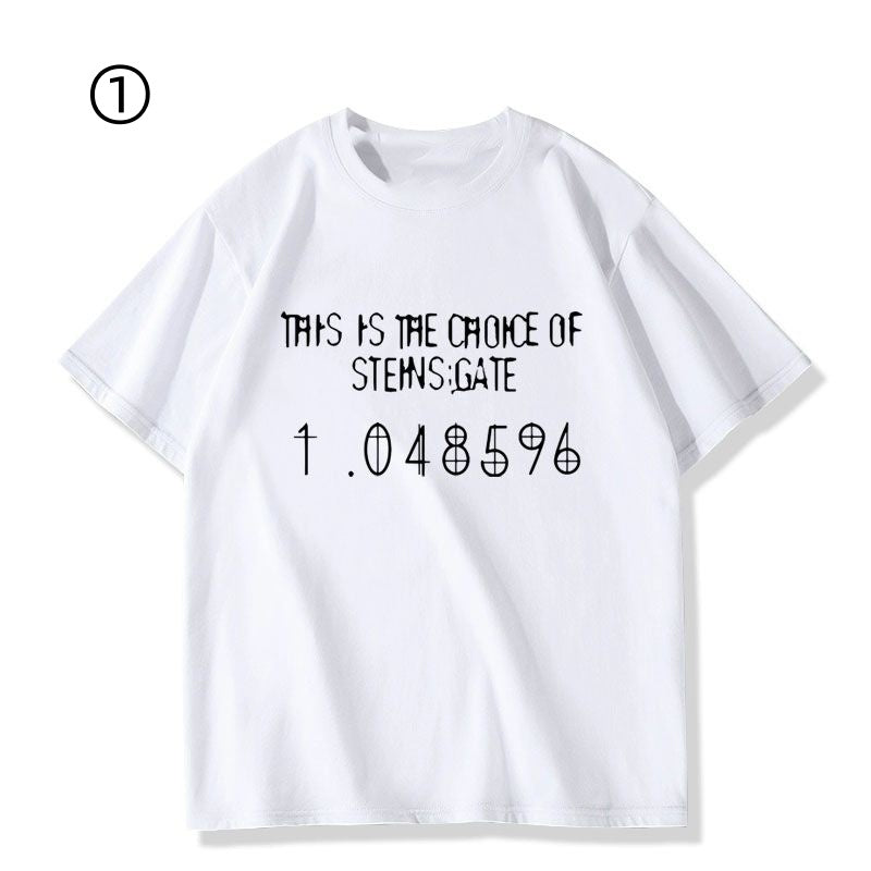 早い者勝ち　着回し力抜群　おすすめ プリントロゴ 半袖 Tシャツ-A2607