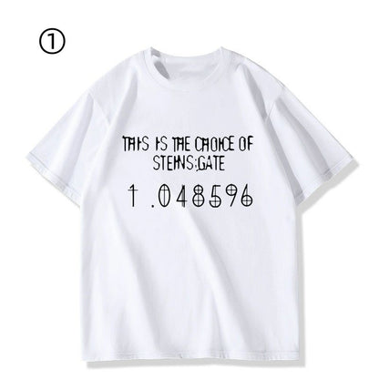 早い者勝ち　着回し力抜群　おすすめ プリントロゴ 半袖 Tシャツ-A2607