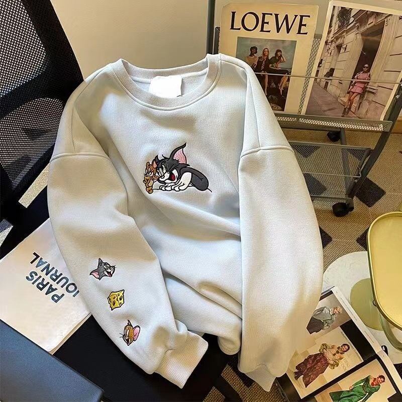 【裏起毛】早い者勝ち 上質 ファッション 刺繍 スウェットE-5815