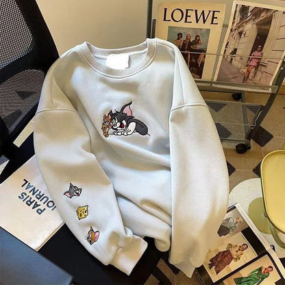 【裏起毛】早い者勝ち 上質 ファッション 刺繍 スウェットE-5815