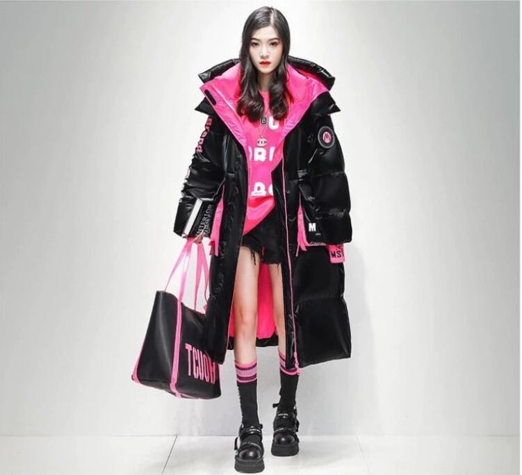 絶対流行 海外トレンド上質 ファッション 男女兼用 ダウンジャケット E-10266