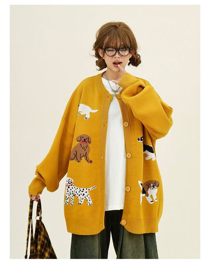 大活躍 高見えデザイン 着回し力抜群 キュート ファッション 2色選択 ニットトップスE-9759