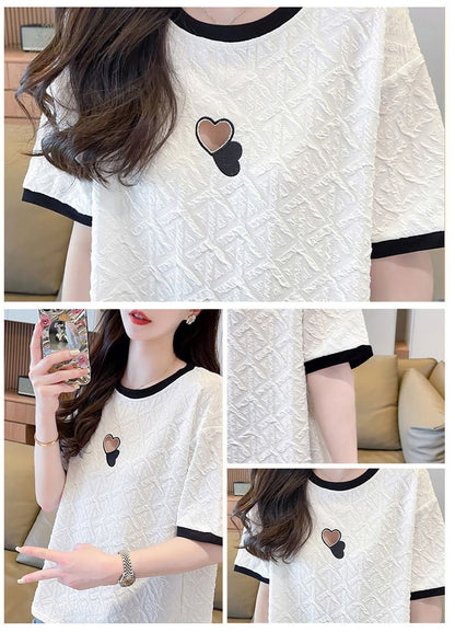 売り切れ必至 カジュアル ファッション 全3色 半袖Tシャツ<ins-8507>