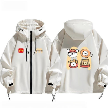 数量限定 お買い得 秋冬服 防寒 3色展開 撥水加工 男女兼用 マウンテンパーカー E-12640