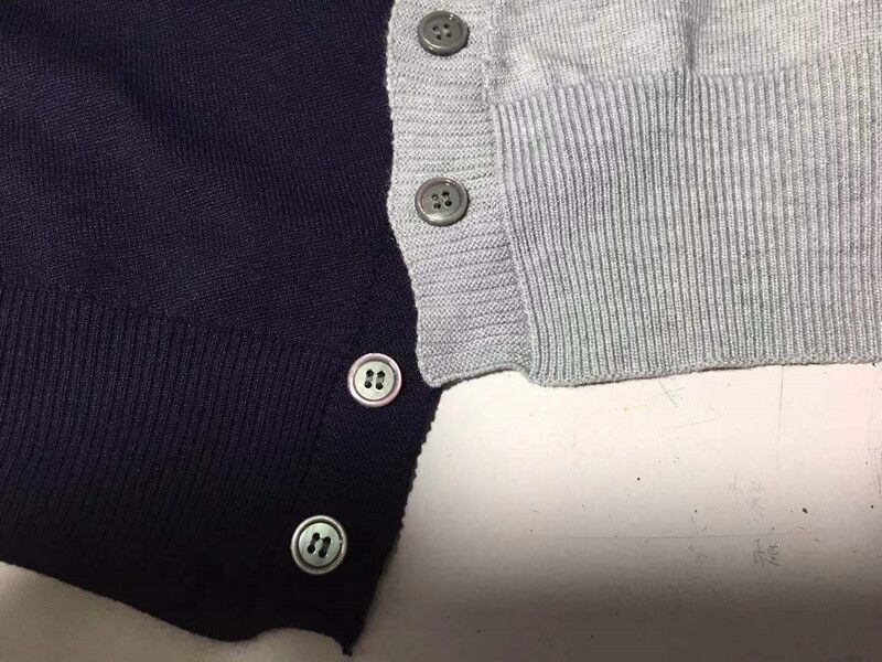 着回し力抜群 不規則 おしゃれ度高め イレギュラー 切り替え 2色選択 ニットトップスE-9462