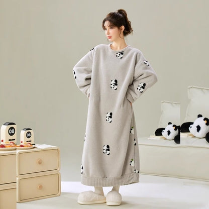 超人気 スウィート キュート 着心地良い 綿ラミネート ホームウェア パジャマE-10008