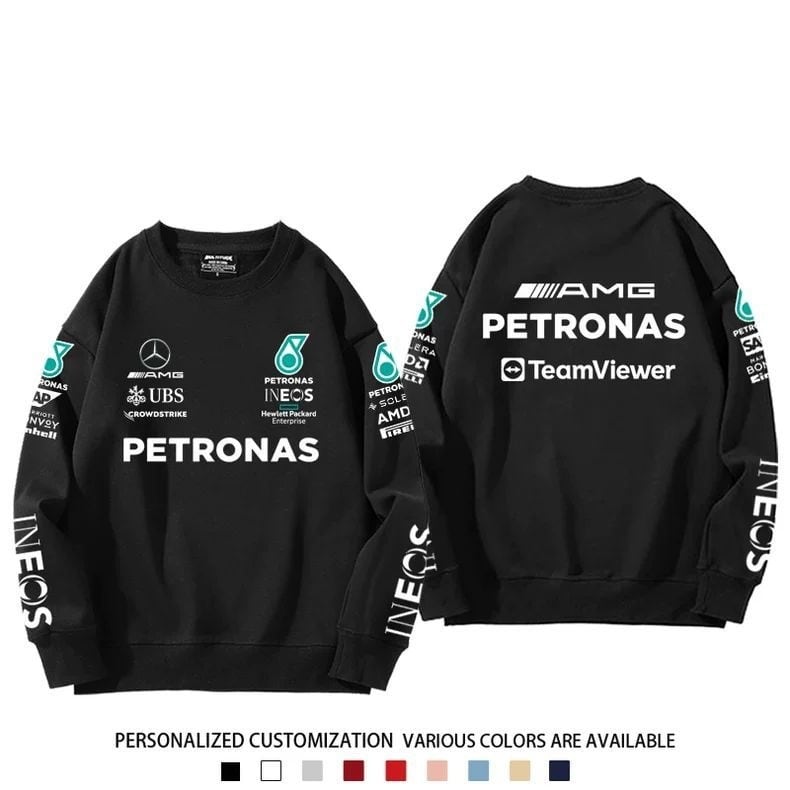 デザイン オシャレ カジュアル ダブルプリント 4色選択  男女兼用 スウェットE-12356