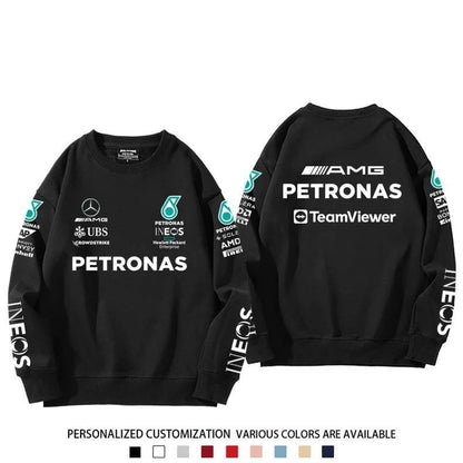 デザイン オシャレ カジュアル ダブルプリント 4色選択  男女兼用 スウェットE-12356