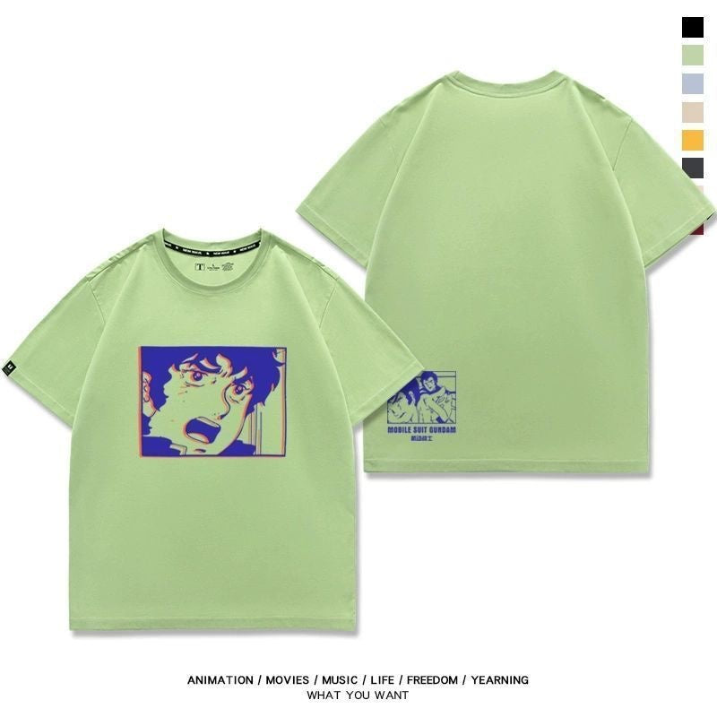 今季マストバイ  好感度UP  売れ筋   おすすめ プリントロゴ 半袖 Tシャツ-A2564
