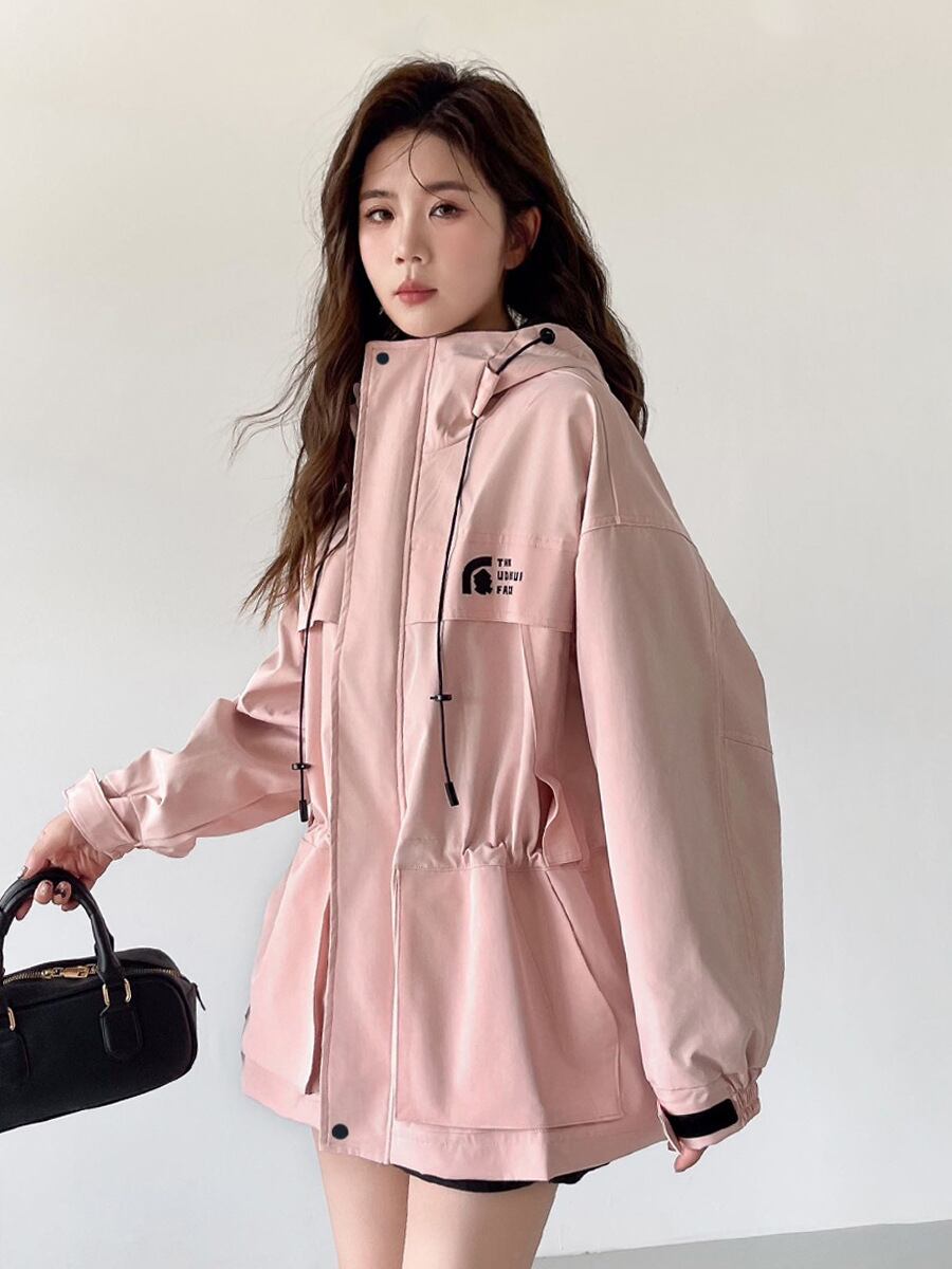 新作 ファッション 今季マストバイ スタイルアップ 3色選択 フード付きジッパーコート E-9760