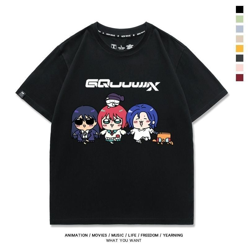 おすすめ 着回し力抜群 売れ筋   おすすめ プリントロゴ 半袖 Tシャツ-A2594