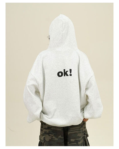 【裏起毛】都市ファッショ デザイン オシャレ ファッション感満々 カジュアル プリント2色選択 パーカーE-10612